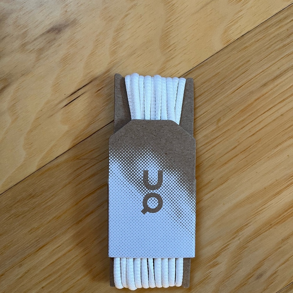 ON White Shoelaces